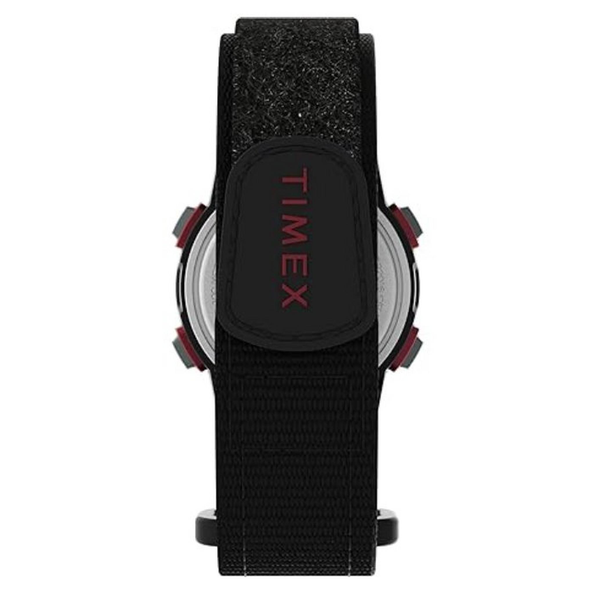 Timex Expedition CAT Unisex Watch, Digital, 33mm, Fabric Strap, TW4B29000VM – Black