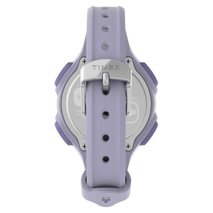 Timex Ironman Watch for Women, Digital, 34mm, Resin Strap, TW2W17100VM – Purple