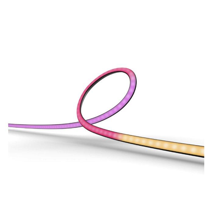 Philips Hue Play Gradient PC Lightstrip for 24 - 27 Inch Screens, 929003498501 – Black & White