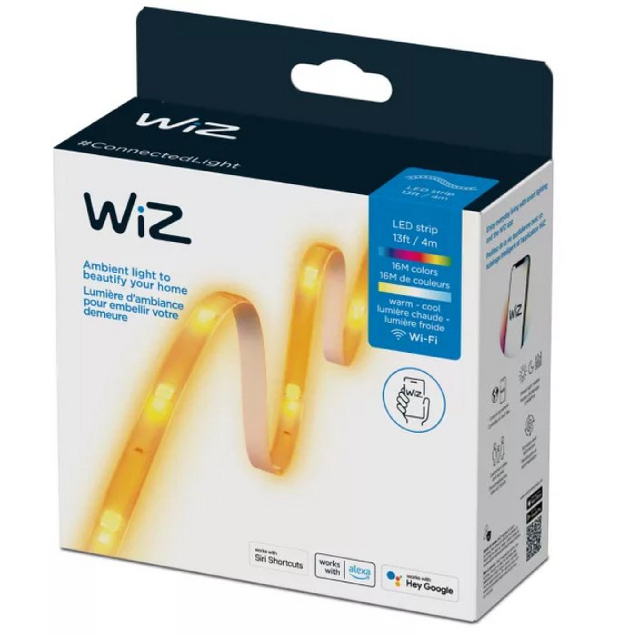 Philips Wiz RGB LED Light Strip, 4m, 929003244922 – White