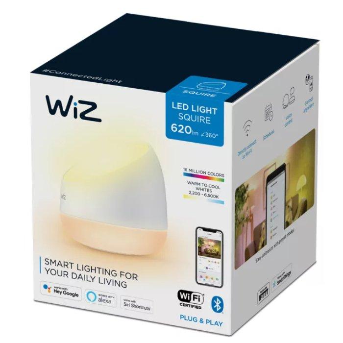 Philips Wiz Squire Portable Table Lamp, 9W, 929002690416 - White