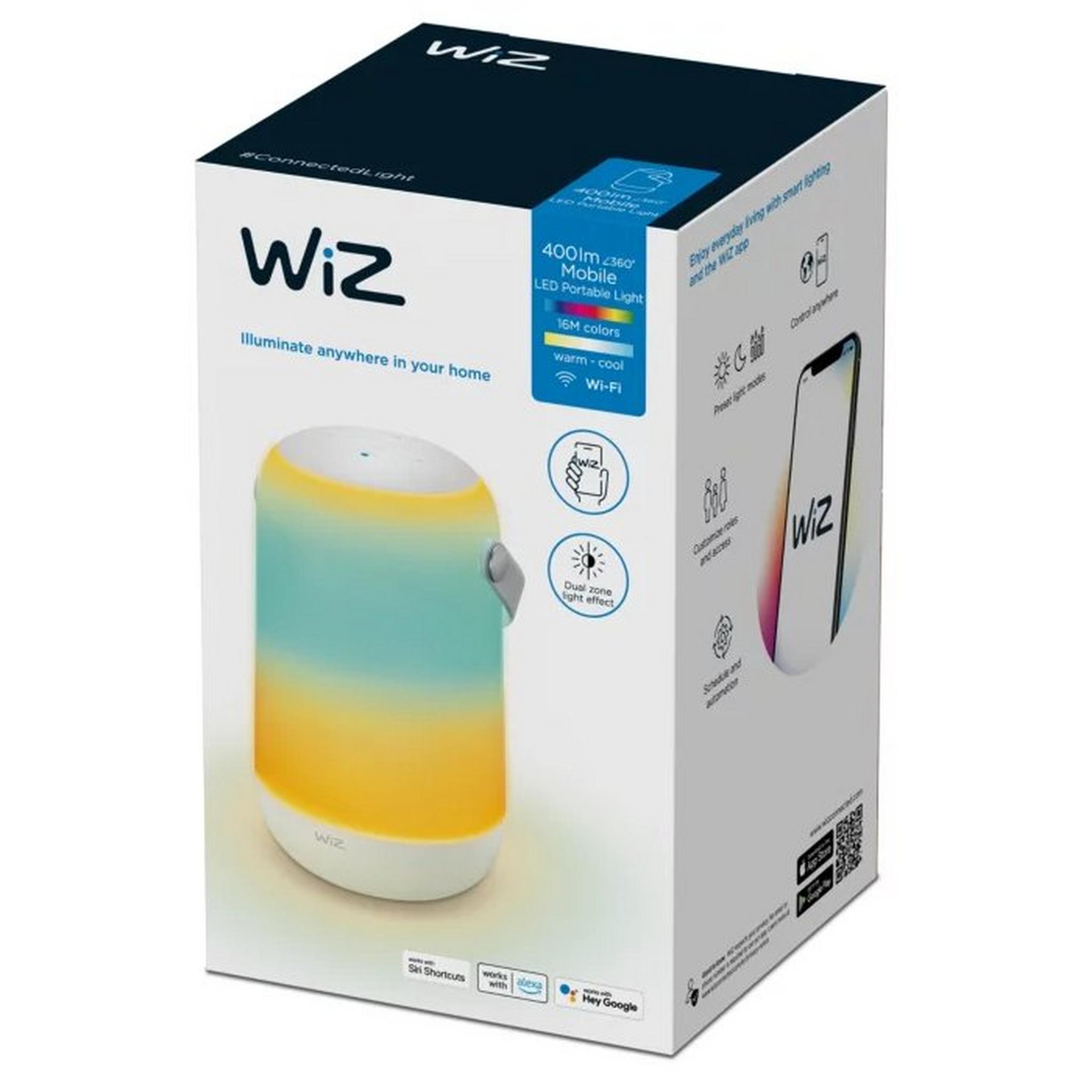 Philips Wiz Portable Wireless Light, 929003211501 – White