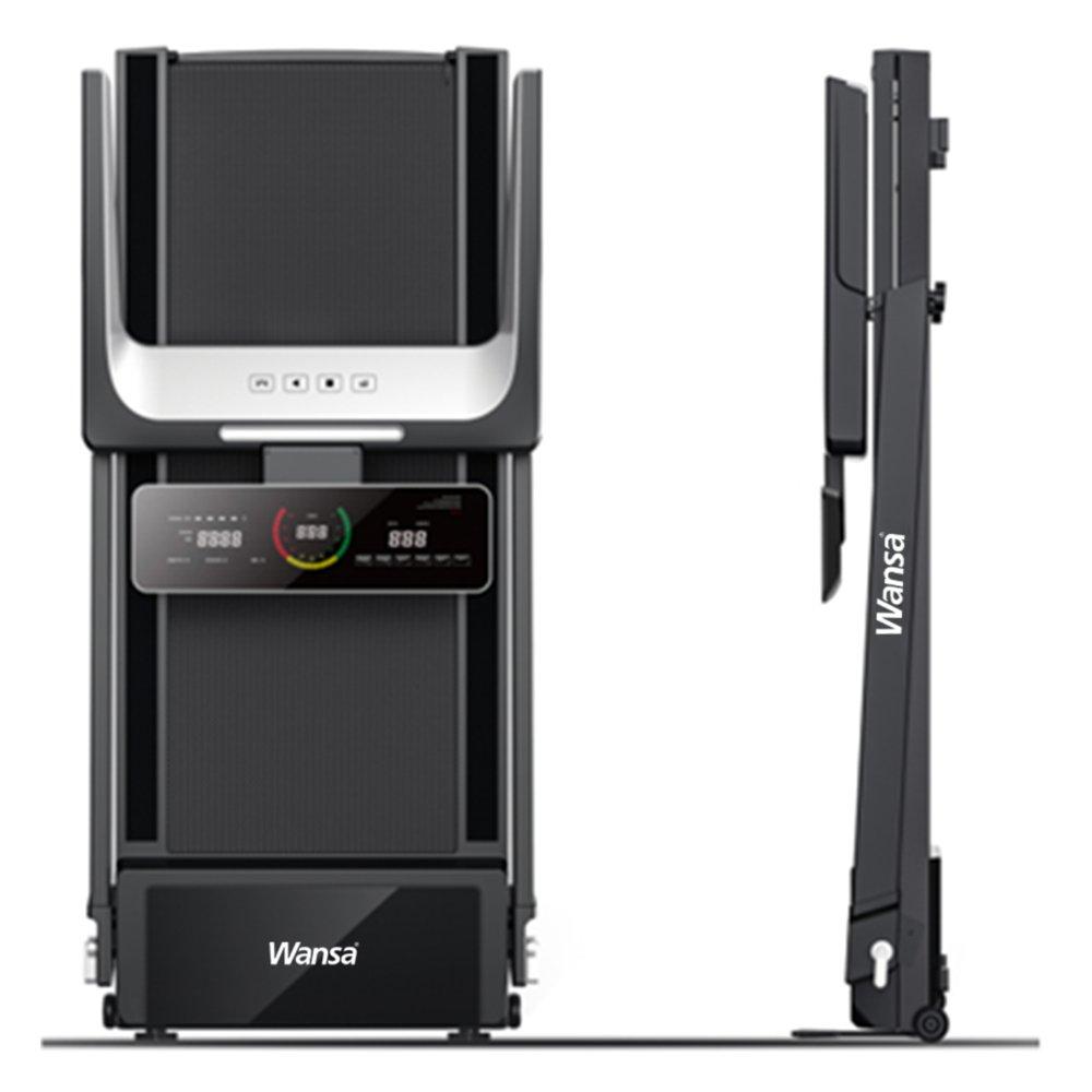Wansa Foldable Treadmill 1.75HP 116KM/H Black Xcite