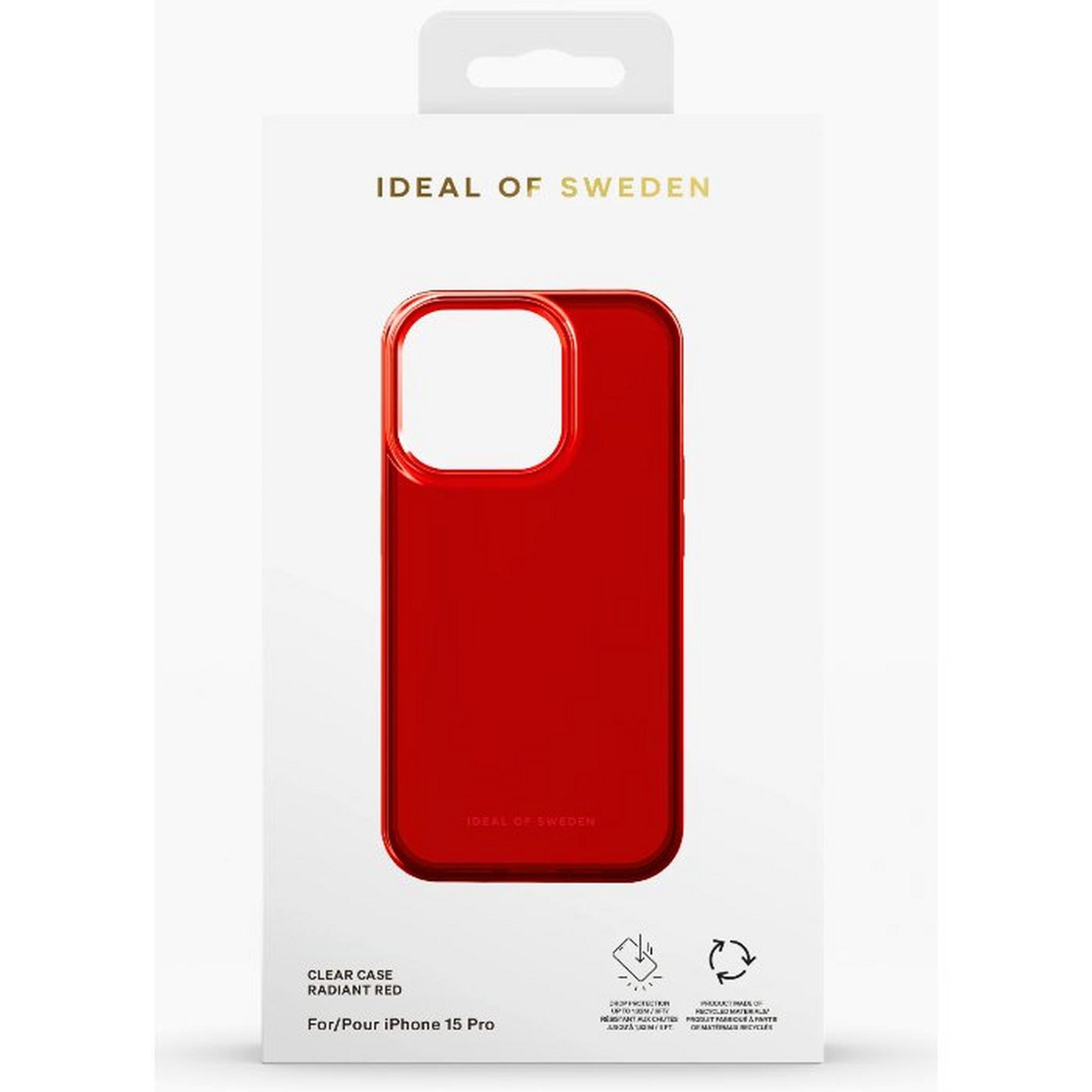 Ideal of Sweden iPhone 15 Pro Case - Radiant Red