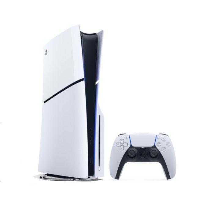 Buy Sony playstation 5 slim - disc edition console, cfi-2016a01y – white in Kuwait