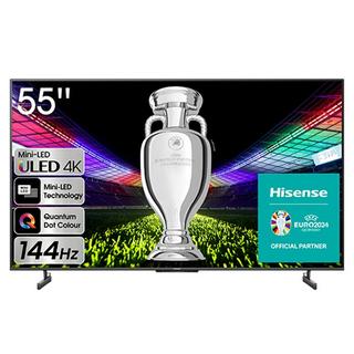 Buy Hisense 55-inches uhd mini led smart tv, 55u7k – black in Kuwait