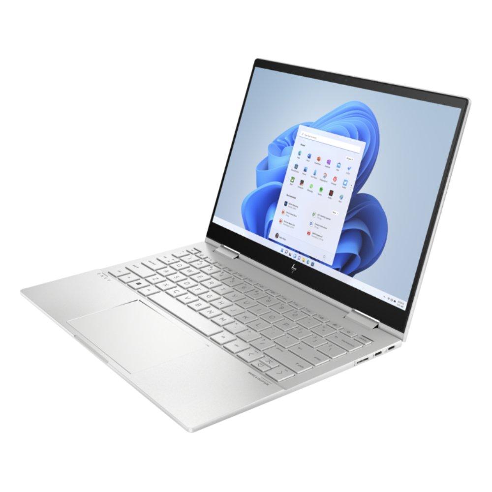 HP Envy x360 2 in 1 Laptop, Intel Core i7, 16GB RAM, 512GB SSD, 13.3-inch, Intel Iris Xe Graphics, Windows 11 Home, 13-BF0018NE – Silver