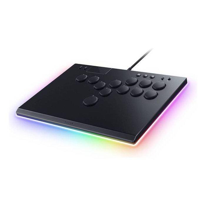 وحدة تحكم الأركيد البصرية لجميع الأزرار كيتسوني من ريزر، لأجهزة بلايستيشن 5 والكومبيوتر، RZ06-05020100-R3U1  – أسود