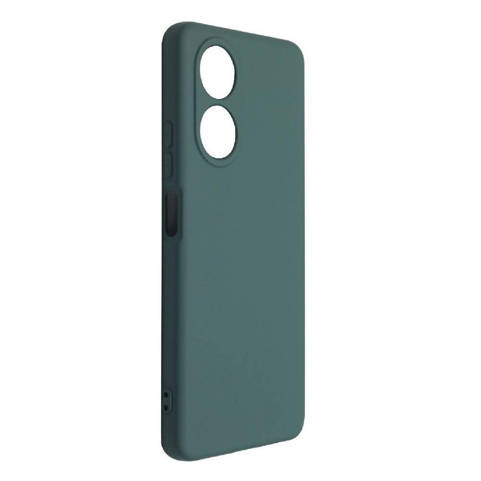 EQ Candy Silicone Case For OPPO A58 - Dark Green