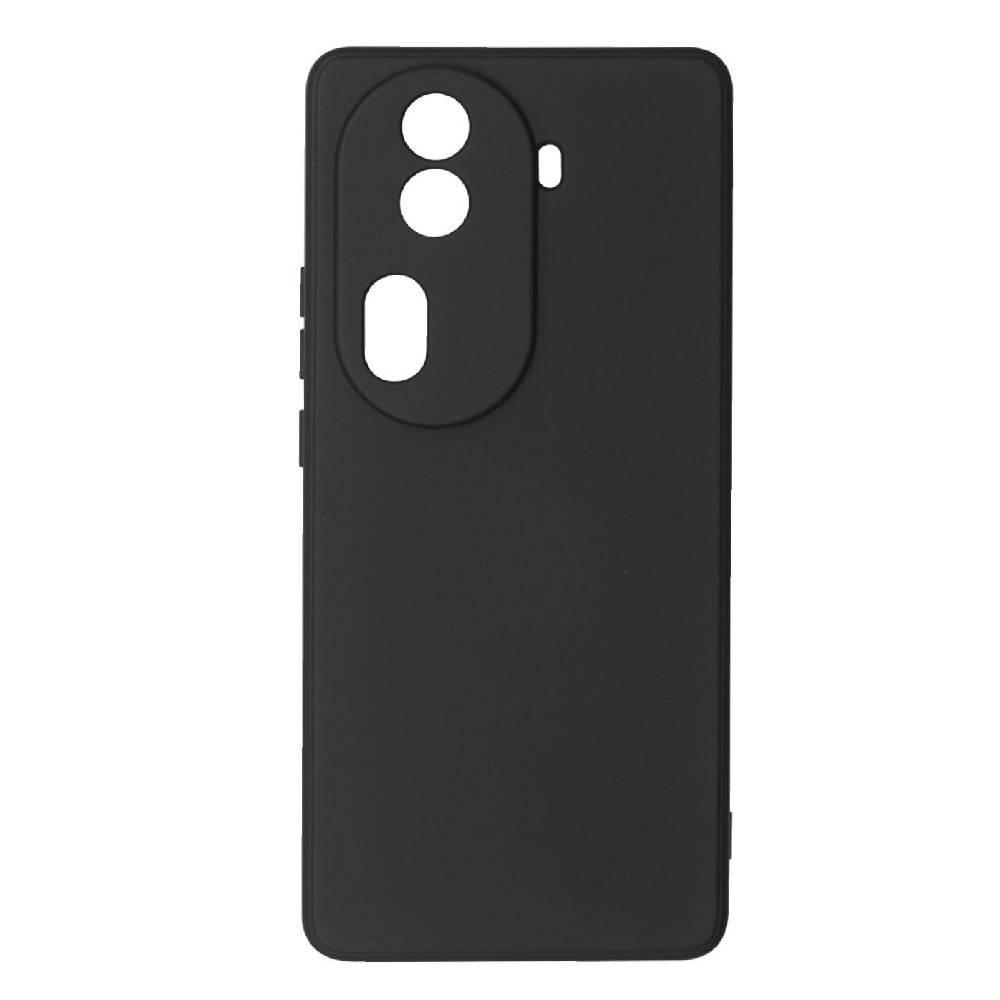 Buy Eq candy silicone case for reno 11 - black in Kuwait