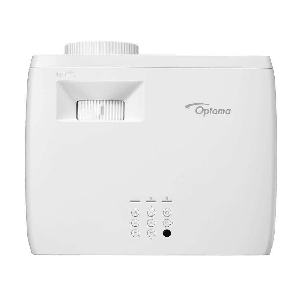 Optoma 4K UHD Gaming Laser Projector, 4000 Lumens, UHZ66 - White