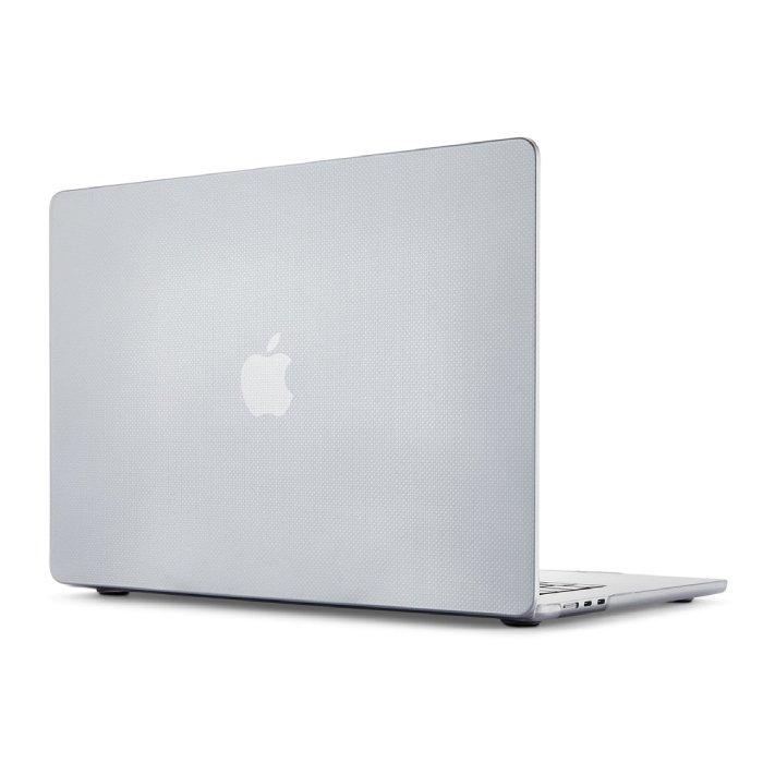 Pipetto MacBook M1 13-inch Hardshell Dots Case, P070-125-AC - Frosted Clear