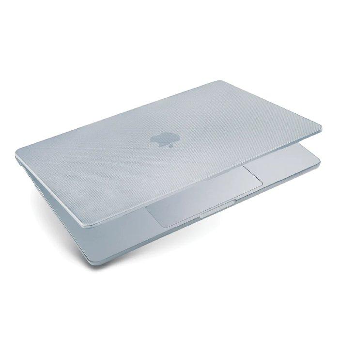 Pipetto MacBook M1 13-inch Hardshell Dots Case, P070-125-AC - Frosted Clear
