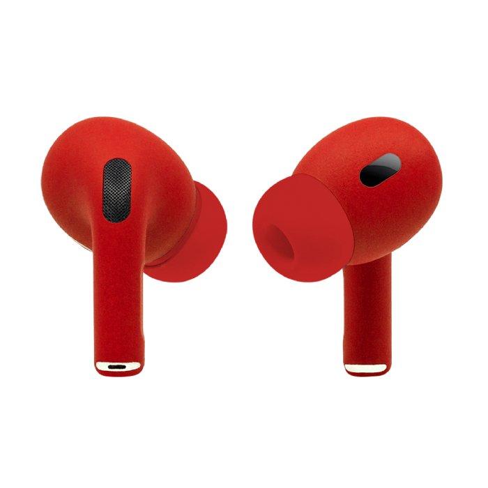 SWITCH Apple AirPods Pro Gen 2 Exclusive Ferrari Red, ROG2UCEXCPNTFRRDGB – Red Matte