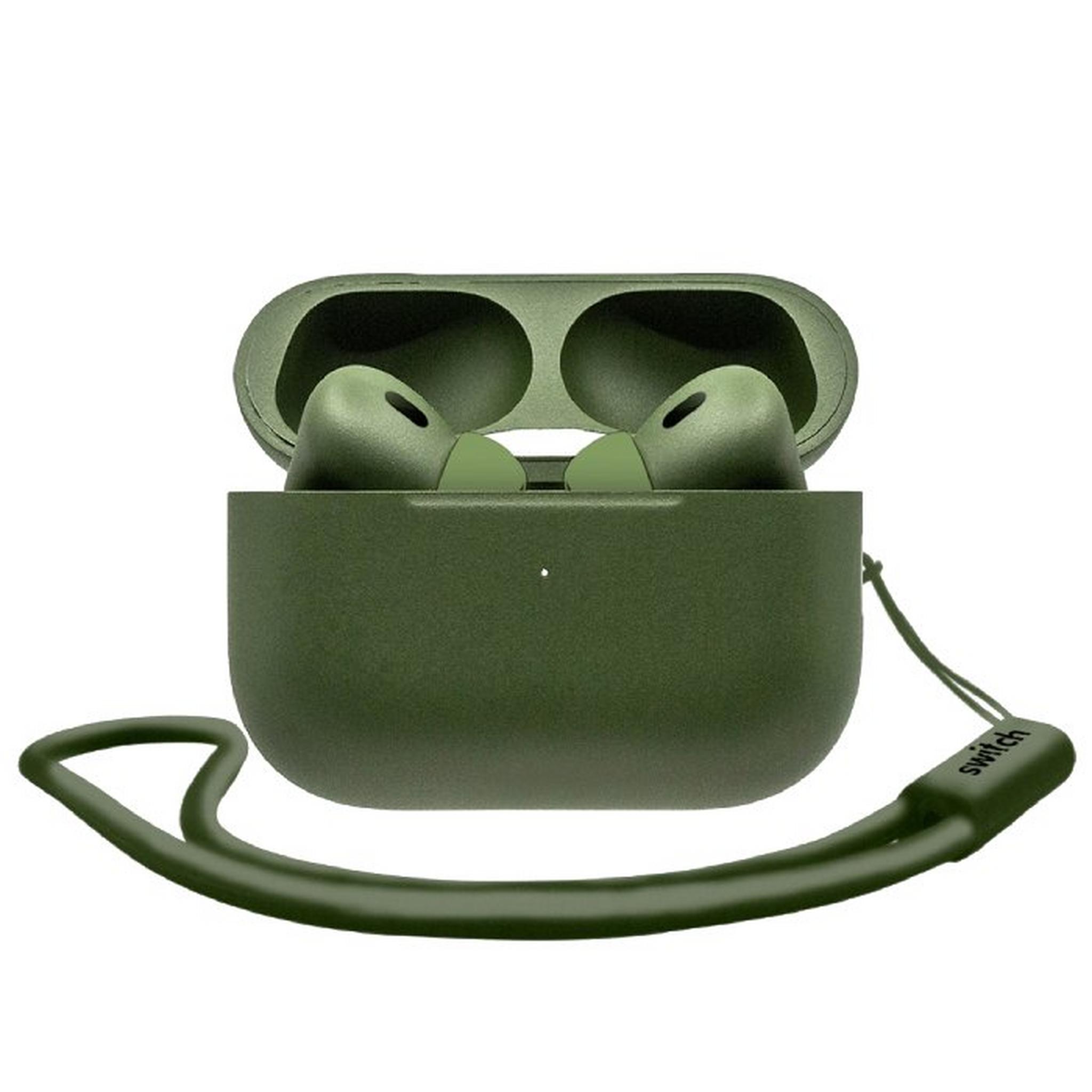 SWITCH Apple AirPods Pro Gen 2 Exclusive Army Green, ROG2UCEXCPNTARGRGB – Green Matte