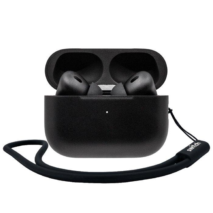 SWITCH Apple AirPods Pro Gen 2 Exclusive Jet Black Matte, ROG2UCEXCPNTJTBKGB – Black Matte