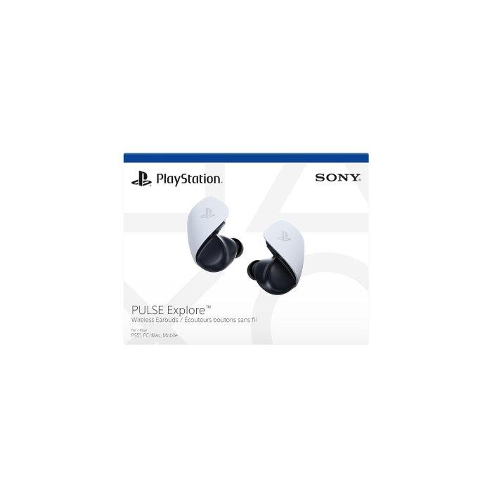 Sony Playstation 5 Pulse Explore Wireless Earbuds – Black/White