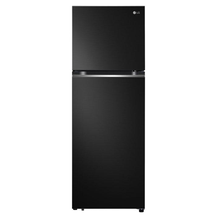 Buy Lg top freezer refrigerator, 12cft, 335 liters, gn-b332pxgbablreef – black in Kuwait