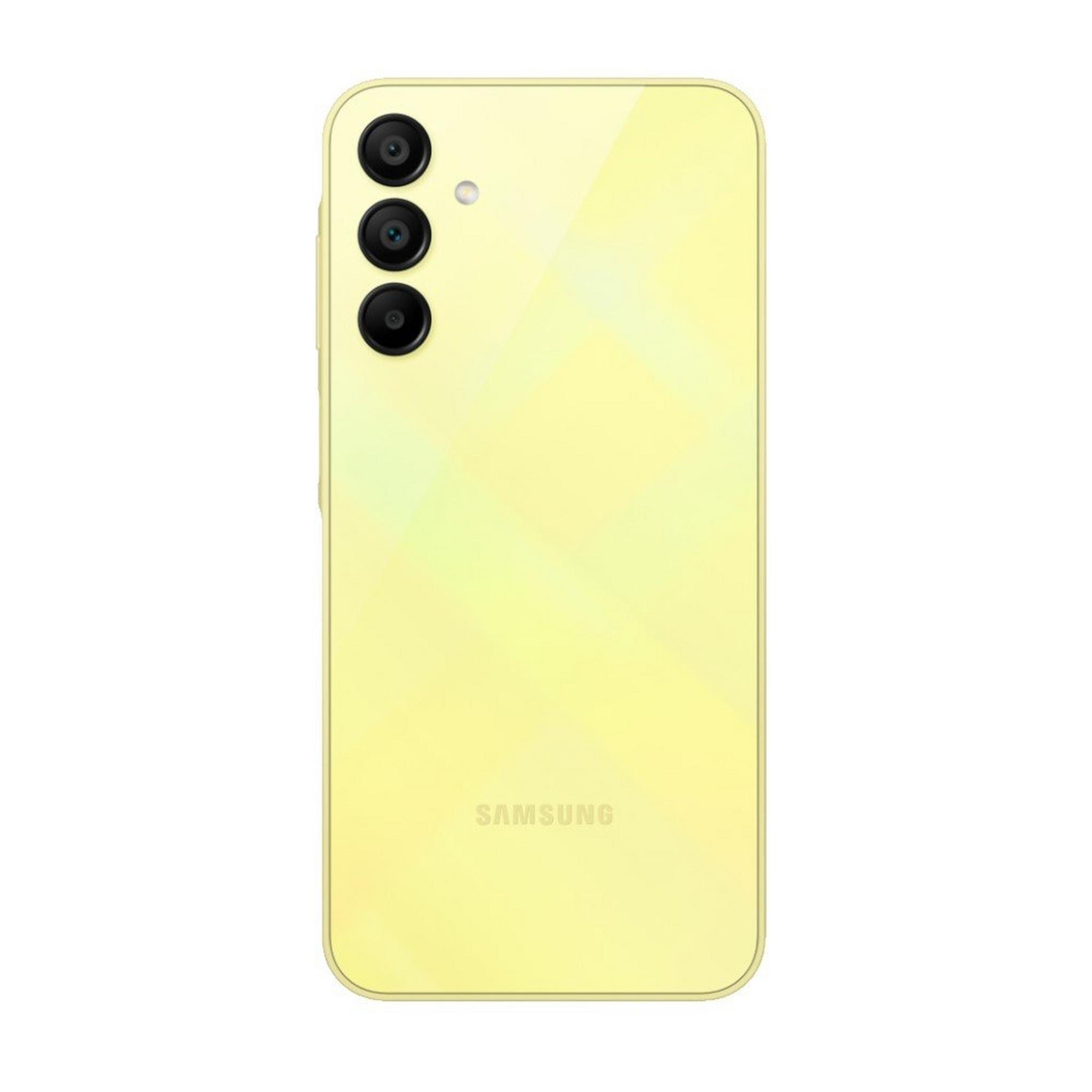 Samsung Galaxy A15 Phone, 128GB, 4GB RAM, 6.5-inch, SM-A155FZYDMEA – Yellow