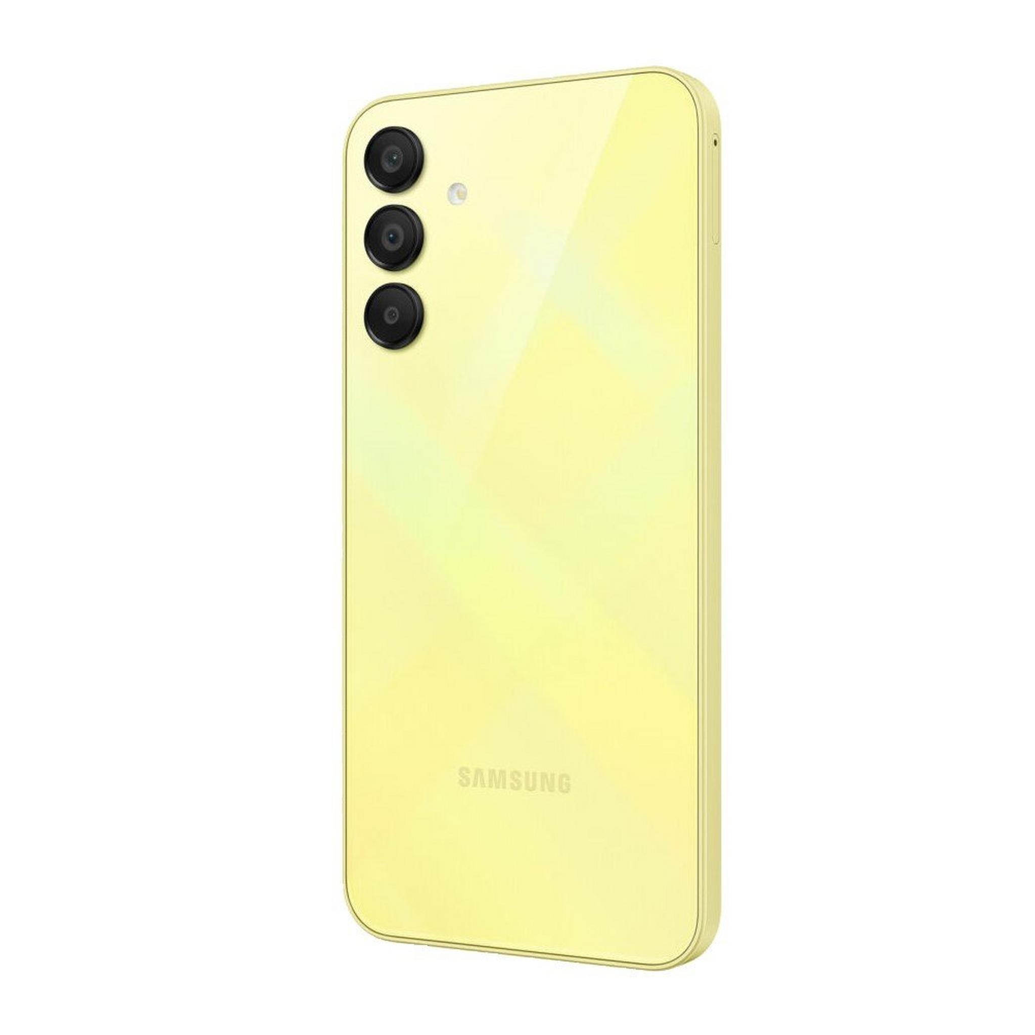 Samsung Galaxy A15 Phone, 128GB, 4GB RAM, 6.5-inch, SM-A155FZYDMEA – Yellow