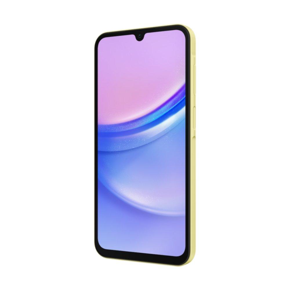 Samsung Galaxy A15 4G Phone, 6.5-Inches, 6GB RAM, 128GB, SM-A155FZYGMEA – Yellow