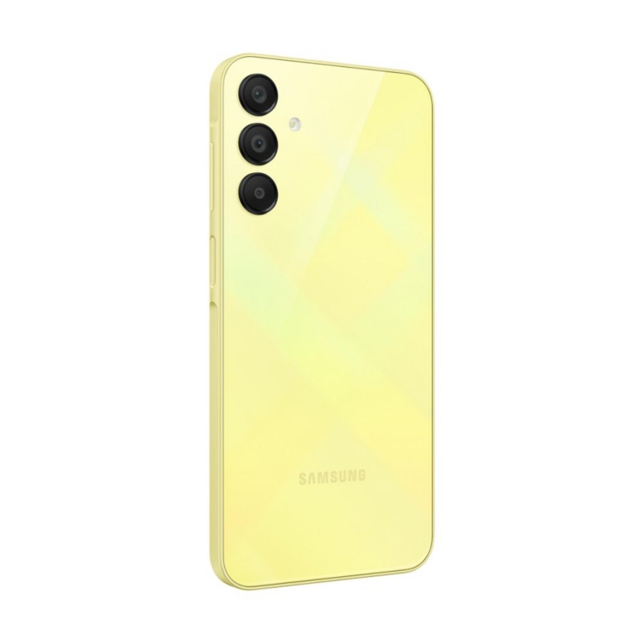 Samsung Galaxy A15 4G Phone, 6.5-Inches, 6GB RAM, 128GB, SM-A155FZYGMEA – Yellow