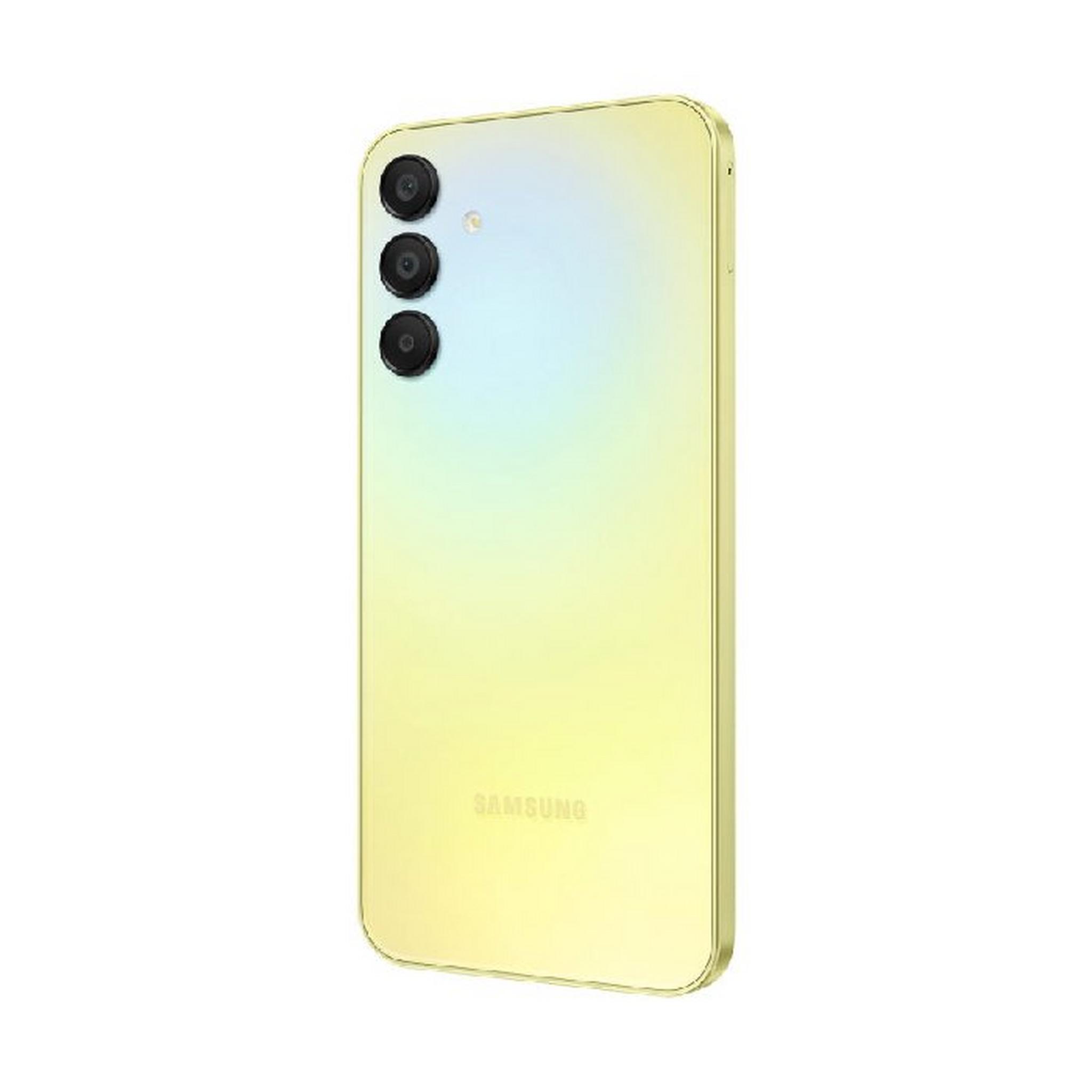 Samsung Galaxy A15 5G Phone, 6.5-Inches, 4GB RAM, 128GB, SM-A156EZYDMEA – Yellow