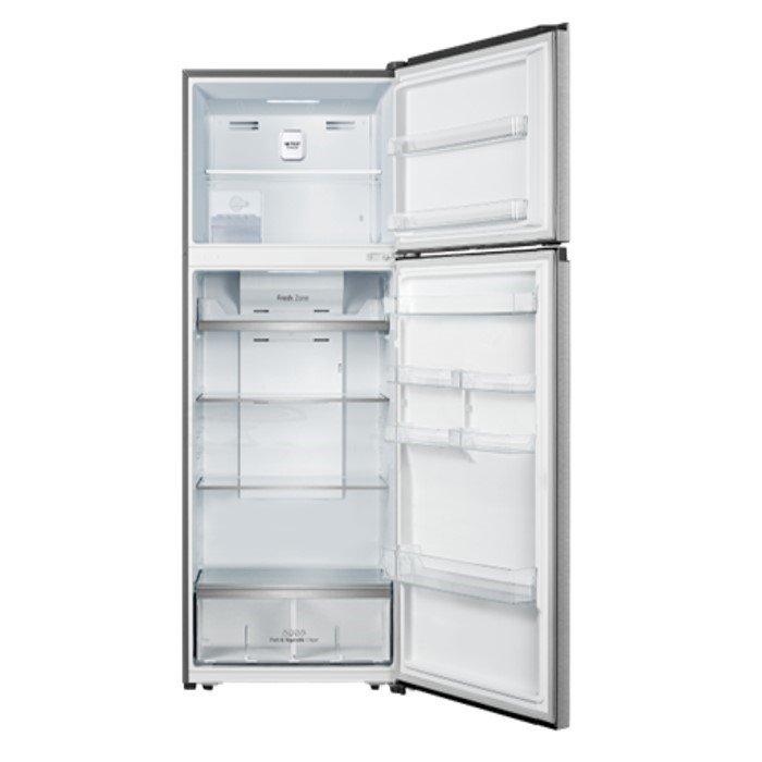 Hisense Top Mount Refrigerator with Digital Display Control, 19.7CFT, 557 Liters, RT729N4ASU1 - Inox