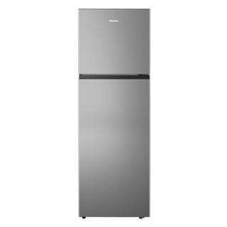 Buy Hisense top freezer refrigerator, 12cft, 328 liter, rt328n4dgn - silver in Kuwait