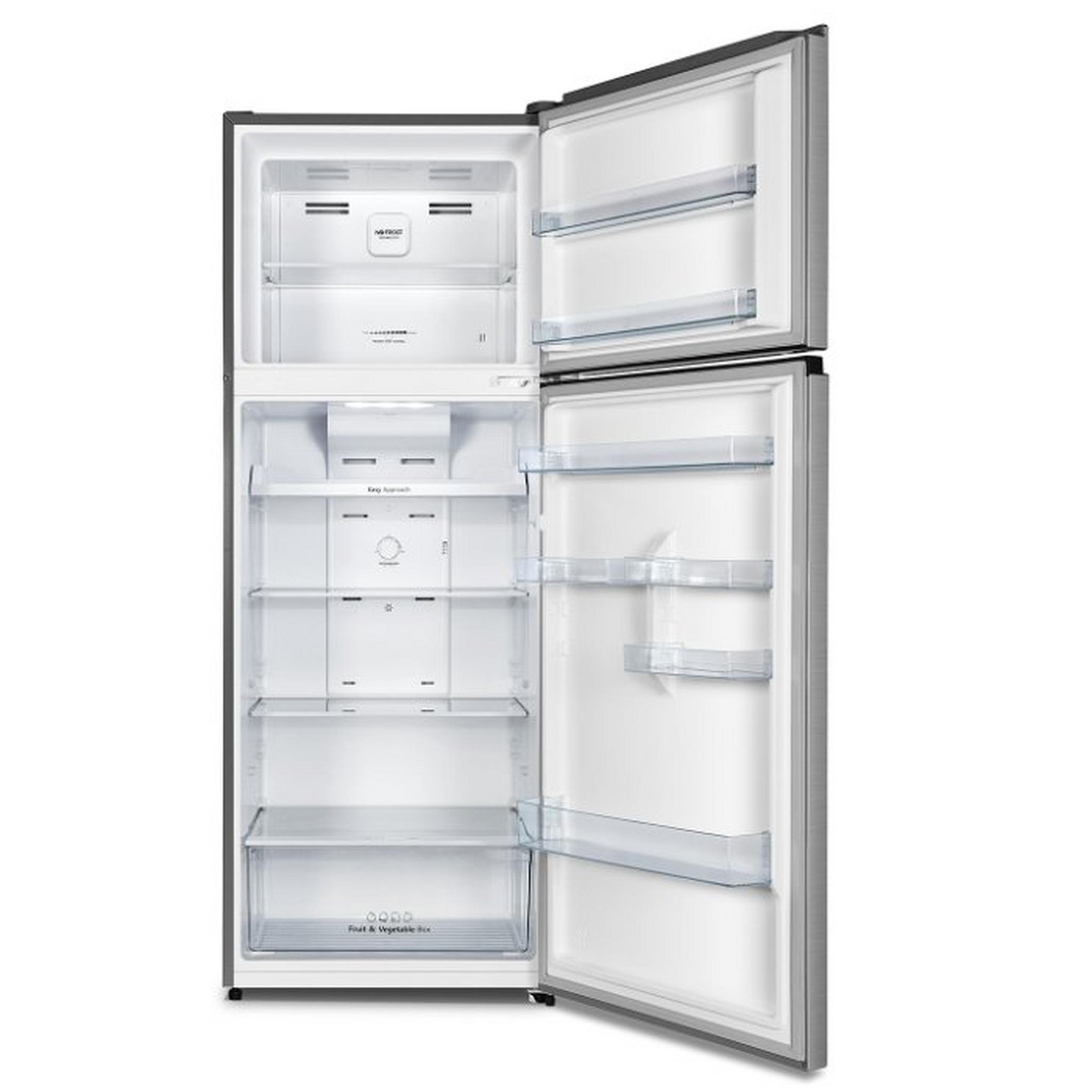 Hisense Top Freezer Refrigerator, 21 CFT, 599 Liters, RT599N4ASU - Inox