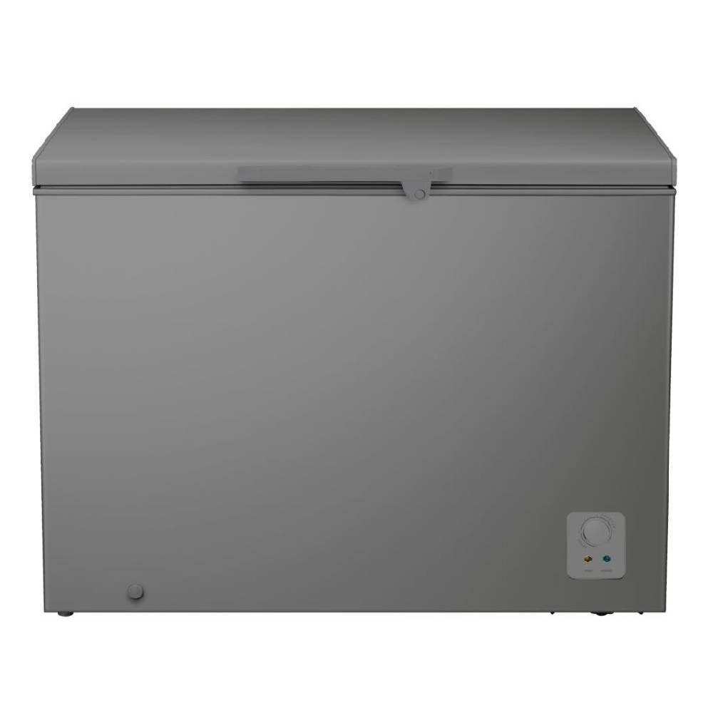 Buy Hisense chest freezer single door, 14. 12 cft, 372 liter, fc-40dt4sat1 - grey in Kuwait
