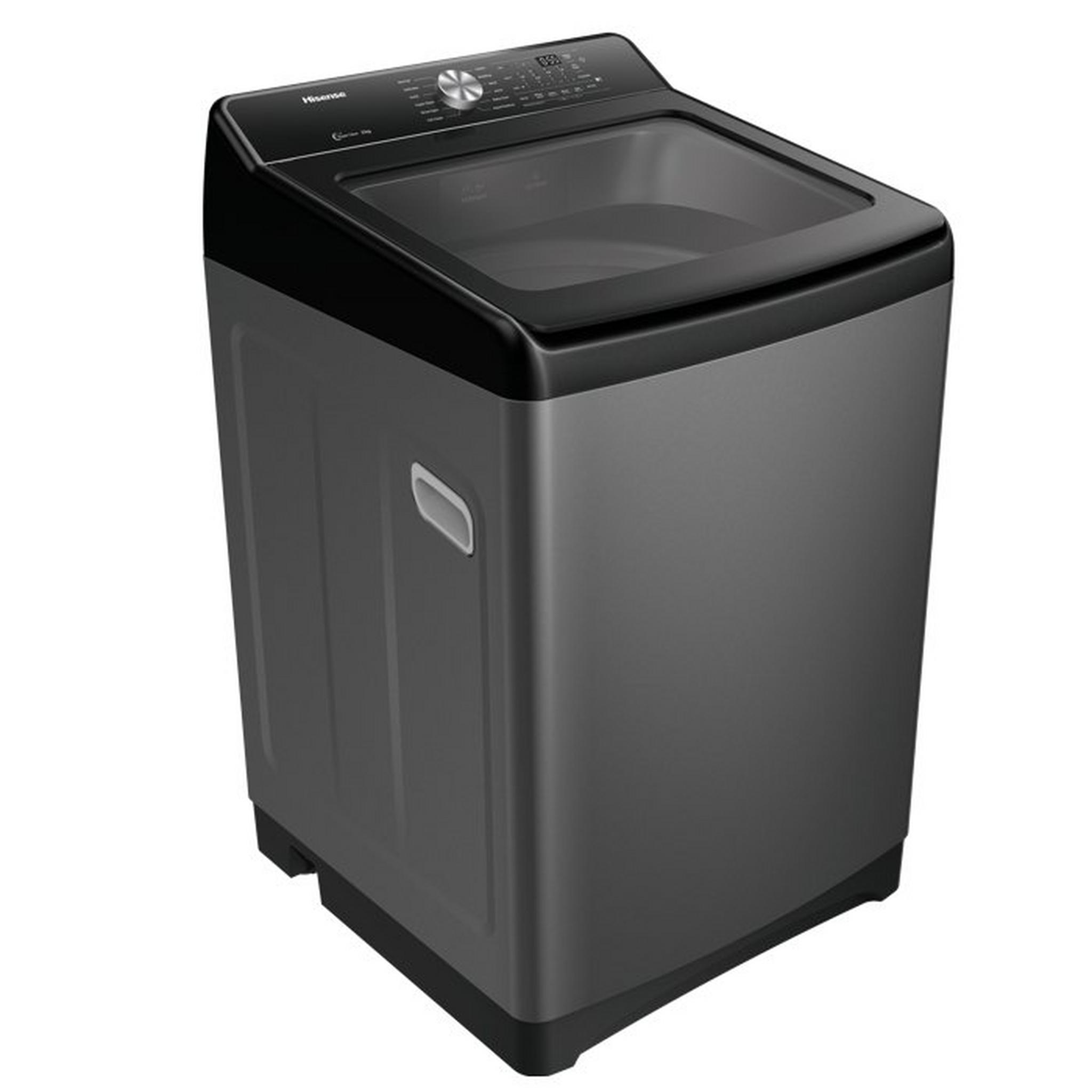 Hisense 20kg Top Load Washing Machine, 12 Programs, WT3T2023UT – Grey