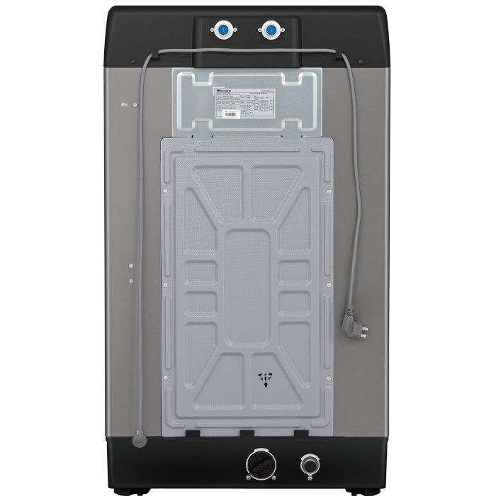 غسالة هايسنس تعبئة علوية، سعة 14 كغم، WTJA1402T – رمادي تيتانيوم
