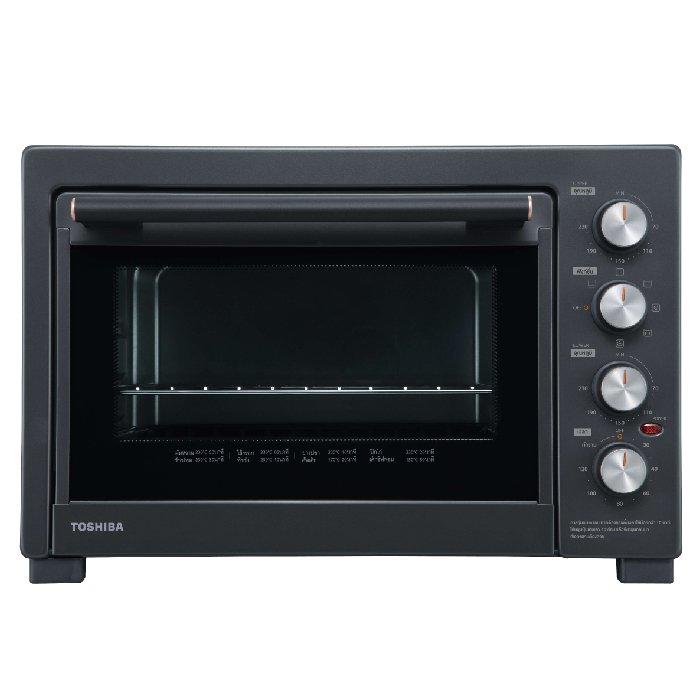 Buy Toshiba air fryer toaster oven, 1800w, 40l, tl-mc40ezf – black in Kuwait