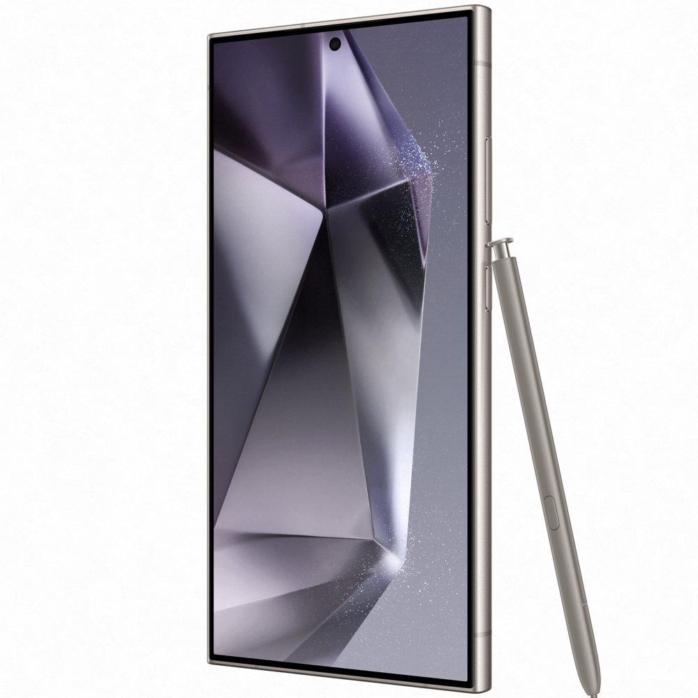 Samsung Galaxy S24 Ultra Phone, 6.8-inch, 12GB RAM, 256GB, SM-S928BZVCMEA – Titanium Violet