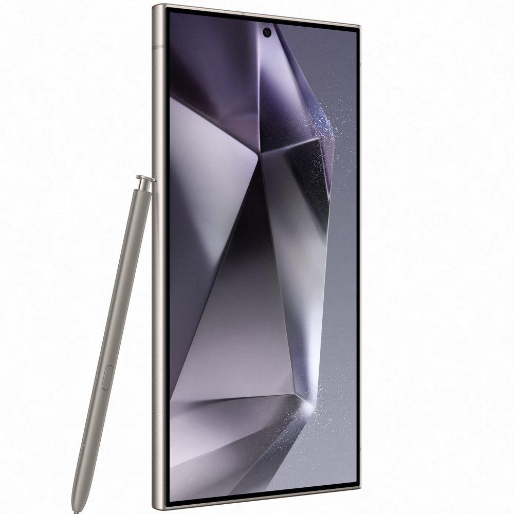 Samsung Galaxy S24 Ultra Phone, 6.8-inch, 12GB RAM, 256GB, SM-S928BZVCMEA – Titanium Violet