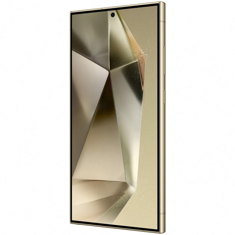 Samsung Galaxy S24 Ultra Phone, 6.8-inch, 12GB RAM, 256GB, SM-S928BZYCMEA – Titanium Yellow