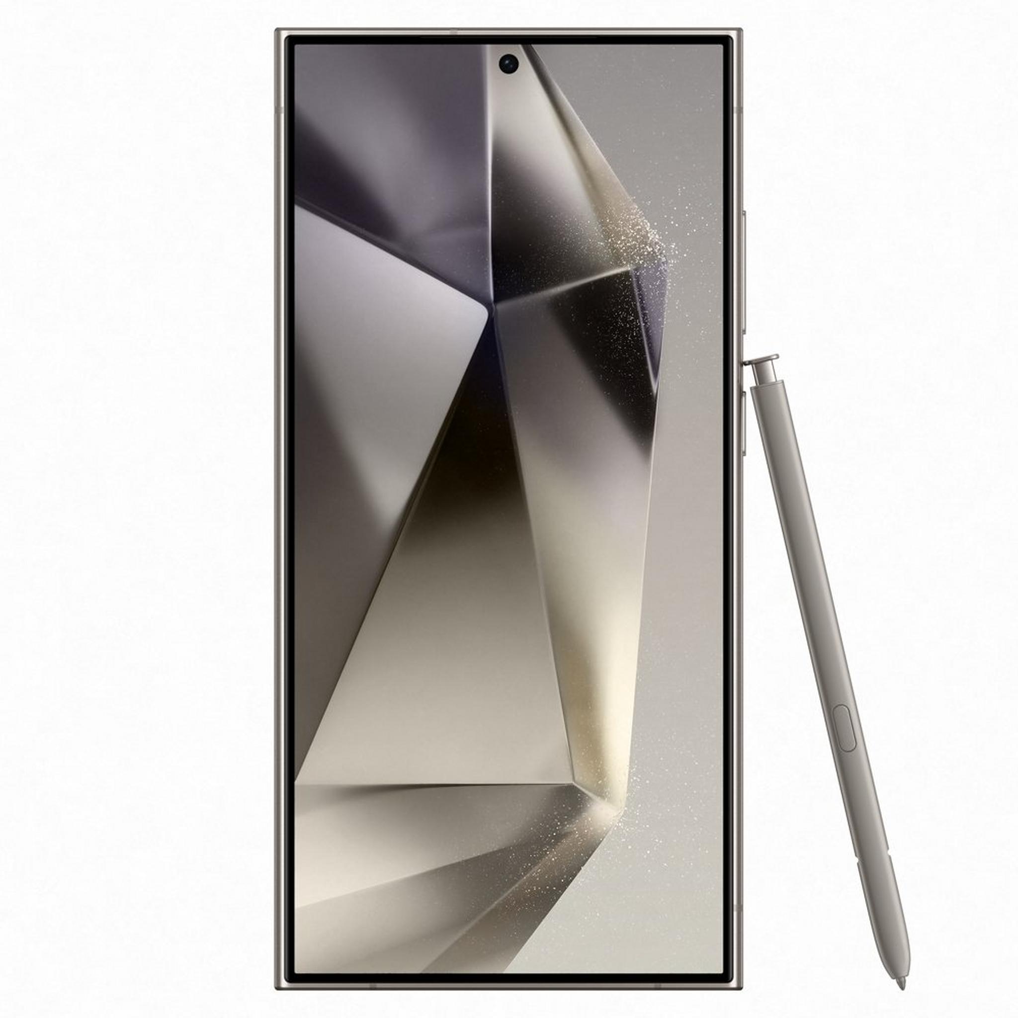 Samsung Galaxy S24 Ultra Phone, 6.8-inch, 12GB RAM, 512GB, SM-S928BZTQMEA – Titanium Gray