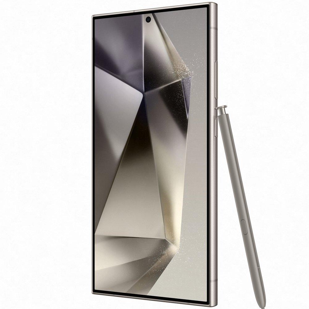 Samsung Galaxy S24 Ultra Phone, 6.8-inch, 12GB RAM, 512GB, SM-S928BZTQMEA – Titanium Gray