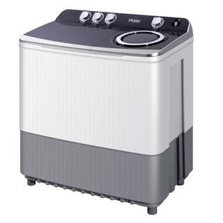 Buy Haier twin tub washer, 15 kg washing capacity, 10 kg spin capacity, hwm150-m186 - white... in Kuwait