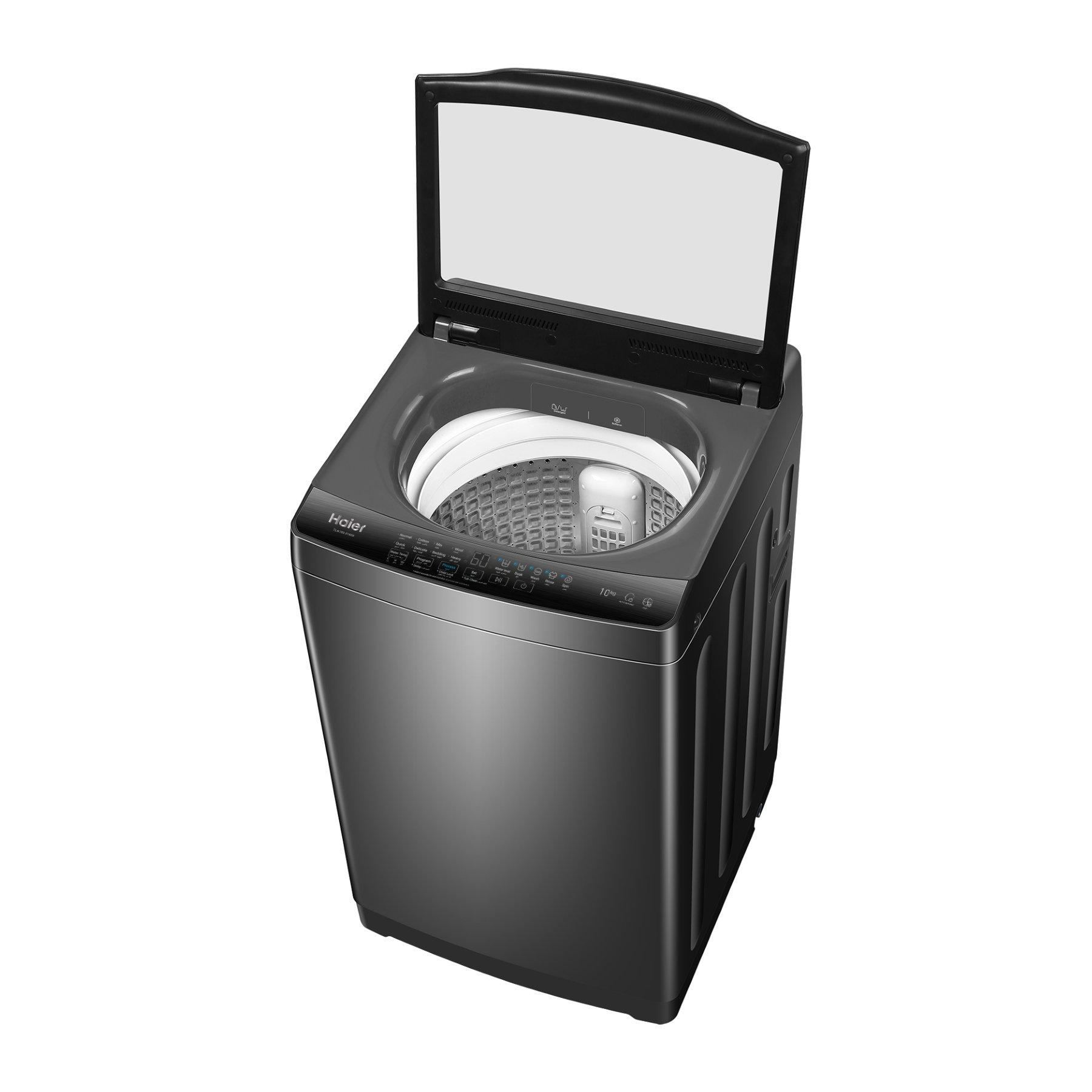 Haier Top Load Washer, 10KG capacity, HWM100-316S6 - Starry Silver