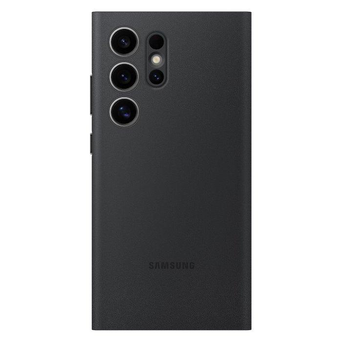 غطاء حماية سمارت فيو مع محفظة لهاتف جالاكسي اس 24 الترا، EF-ZS928CBEGWW – أسود 