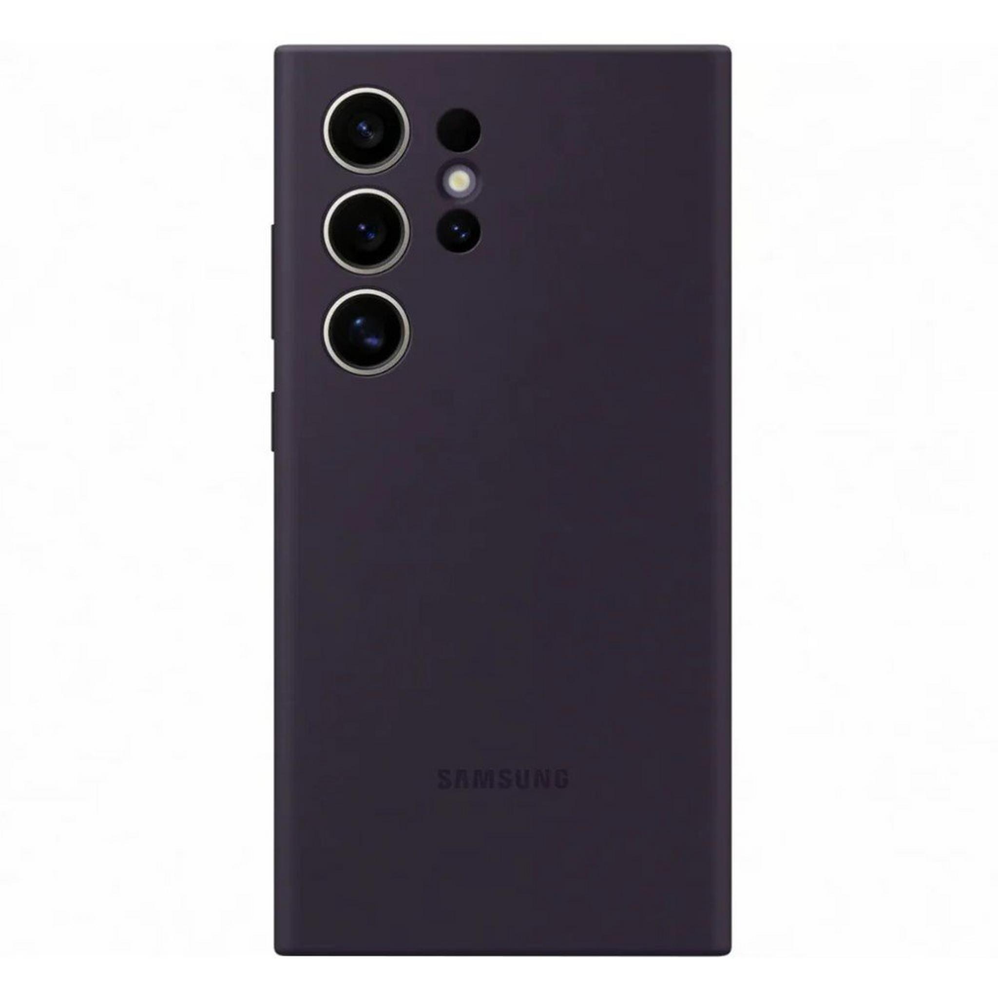 Samsung Galaxy S24 Ultra Silicone Case, EF-PS928TEEGWW – Dark Violet