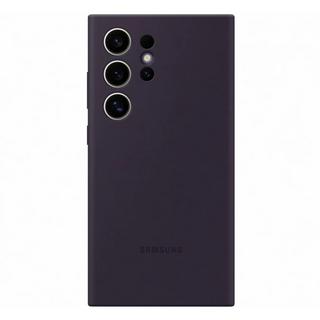 Buy Samsung galaxy s24 ultra silicone case, ef-ps928teegww – dark violet in Kuwait