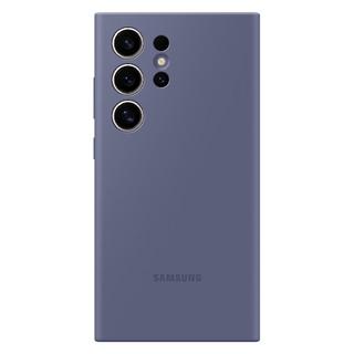 Buy Samsung galaxy s24 ultra silicone case, ef-ps928tvegww – violet in Kuwait