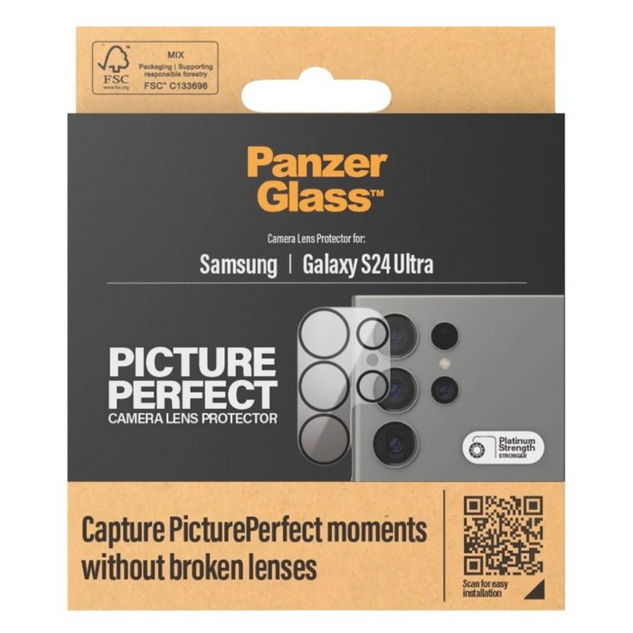 PANZER Glass Picture Perfect Camera Lens Protector for Samsung Galaxy S24 Ultra, 1206