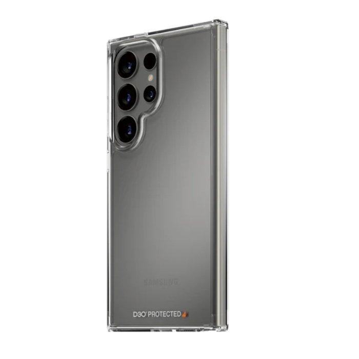 غطاء حماية دي 3 أوه من بانزر لهاتف سامسونج جالكسي إس 24 الترا, 1212 - شفاف