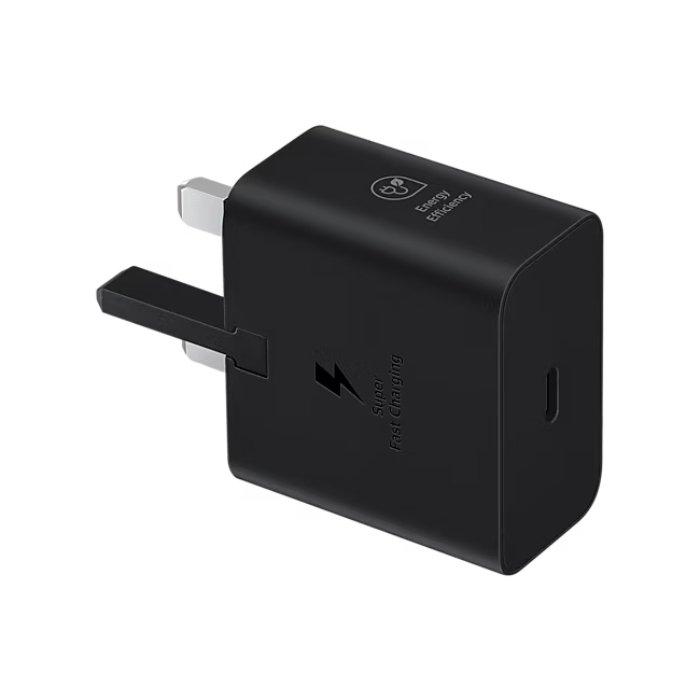 Buy Samsung super-fast charge power adaptor, 25w, ep-t2510nbegae – black in Kuwait