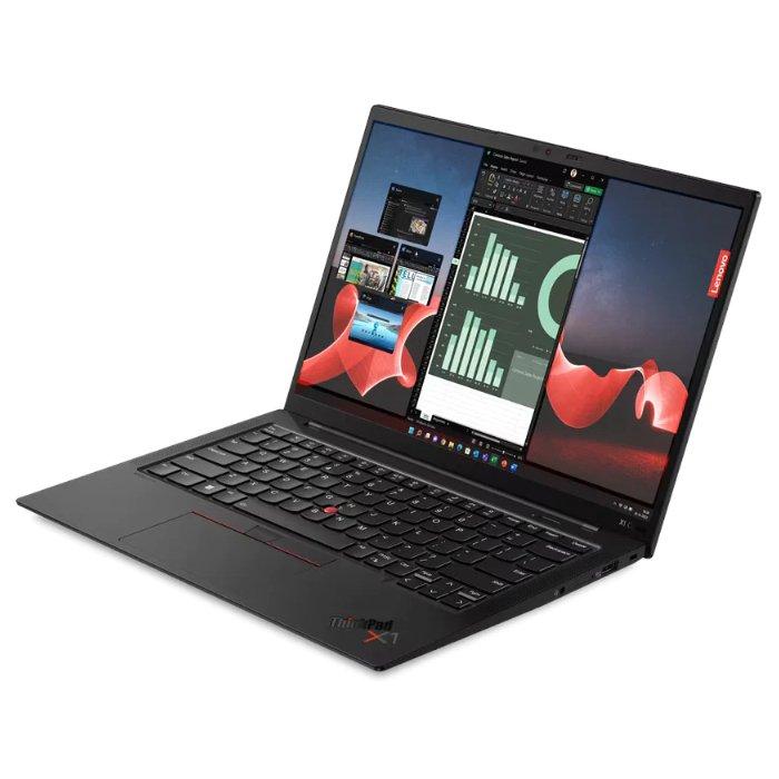 Lenovo ThinkPad X1 Carbon Laptop, Intel Core i7, 16GB RAM, 1TB SSD, 14-inch, Intel Iris Xe Graphics, Window 11 Pro, 21HM005PGR – Black 