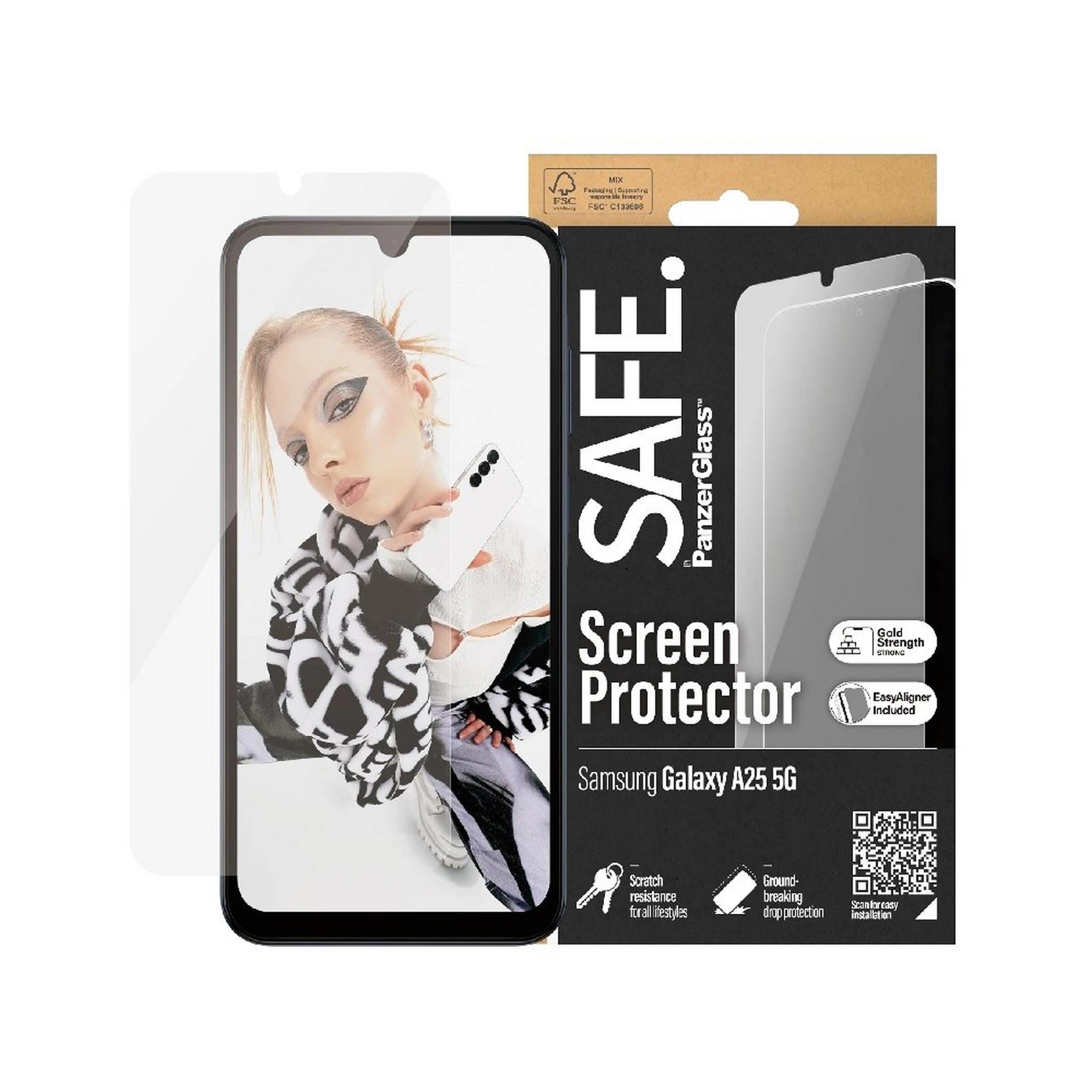 Panzer Safe Screen Protector for Samsung Galaxy A25, SAFE95680 – Clear